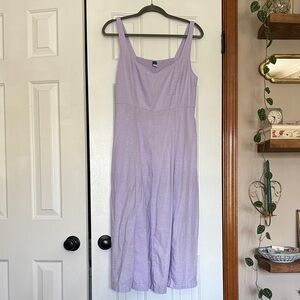 Lilac Sleeveless Midi Dress - old navy